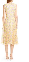 Thumbnail for your product : Jason Wu Collection Pleated Floral Chiffon Midi Dress