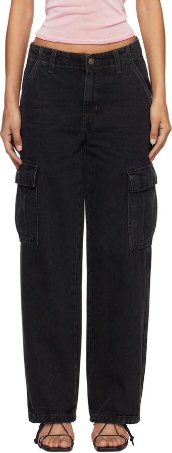 Levi's Black '94 Baggy Cargo Jeans ShopStyle
