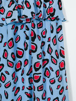 Thumbnail for your product : MSGM Kids - leopard print dress - kids - Silk - 14 yrs