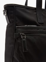 Thumbnail for your product : Prada Triangular Logo-plaque Nylon Tote Bag - Black