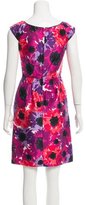 Thumbnail for your product : Kate Spade Silk-Blend Floral Print Dress