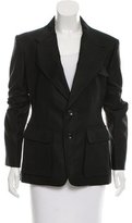 Thumbnail for your product : Tom Ford Notch-Lapel Button-Up Blazer w/ Tags