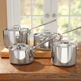 Thumbnail for your product : All-Clad Tri-Ply Stainless Steel Saucepan with Lid