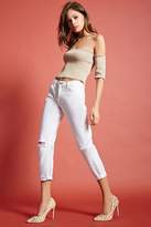 Thumbnail for your product : Forever 21 Mid-Rise Girlfriend Ankle Jeans