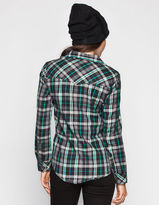 Thumbnail for your product : Angie Womens Boyfriend Flannel Shirt