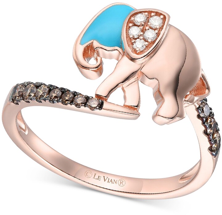 Never Forget I Love You Rhinestone Inlaid Elephant Band Ring Valentines Day Jewelry Ornament Atcool Women Rings Anniversary Lover Gifts Diamond Studded Ring Cute Pink Elephant