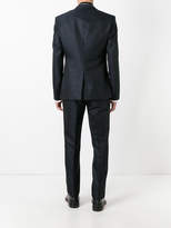 Thumbnail for your product : Dolce & Gabbana bee patch patterned three-piece suit