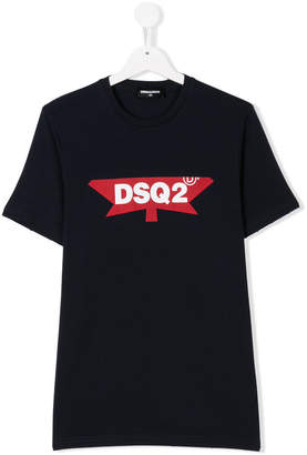 DSQUARED2 Kids Teen logo print T-shirt