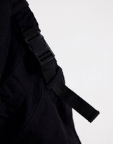 Thumbnail for your product : Topman belted jeans in black