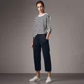 Thumbnail for your product : Burberry Cropped Jersey Sweatpants