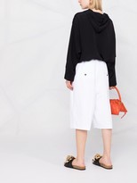 Thumbnail for your product : No.21 High-Waisted Cropped Trousers