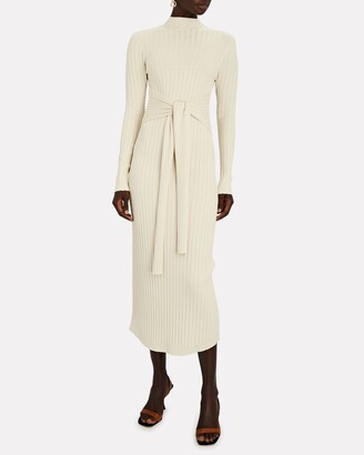 Significant Other Ariana Tie-Front Sweater Dress