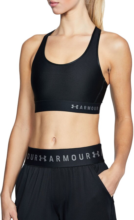 Under Armour Mid Armour Sports Bra - ShopStyle