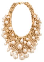 Thumbnail for your product : Kenneth Jay Lane Cascading Imitation Pearl Necklace