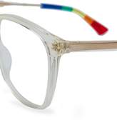 Thumbnail for your product : Gucci Eyewear clear-frame square glasses