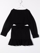 Thumbnail for your product : Philosophy di Lorenzo Serafini Kids Embroidered Logo Sweater Dress
