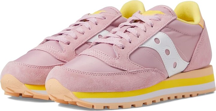 Saucony Jazz Triple (Pink/Yellow) Women's Shoes - ShopStyle