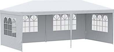 Latitude Run Outsunny Large Party Tent Events Shelter Canopy Gazebo With Removable Side Walls Shade Shelter Weddings