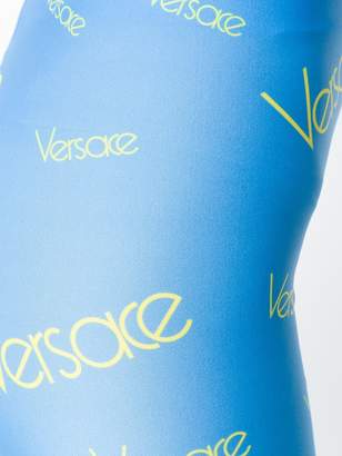 Versace vintage logo print leggings