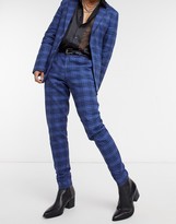 Mens Skinny Check Trousers | Shop the world's largest collection of 