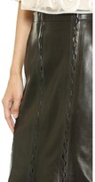 Thumbnail for your product : Alaia What Goes Around Comes Around Leather Skirt