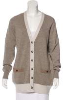 Thumbnail for your product : Chanel Cashmere Colorblock Cardigan