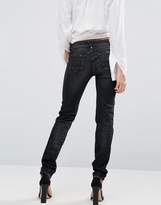 Thumbnail for your product : Replay Super Skinny Mid Rise Biker Jeans With Zips And Rips