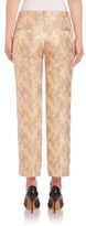 Thumbnail for your product : Michael Kors Collection Foliage Motif Straight Pants