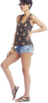 Thumbnail for your product : Wet Seal Floral Racer Back Tank