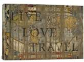 Thumbnail for your product : iCanvas 'Live Love Travel - Diego Tirigall' Giclee Print Canvas Art