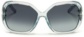 Thumbnail for your product : Chloé Cutout temple oversize sunglasses