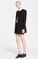 Thumbnail for your product : Stella McCartney Double Breasted Melton Wool Blend Coat