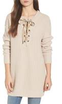 Thumbnail for your product : Rails Railes Nicole Lace-Up Sweater