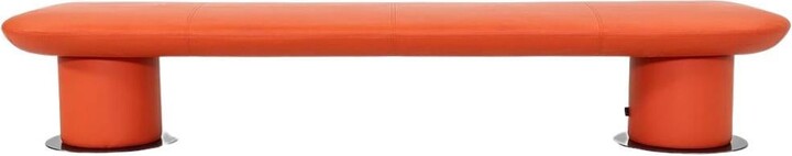 2021 +halle / Hightower Levels Bench In Orange By Form Us With Love Sweden 95"