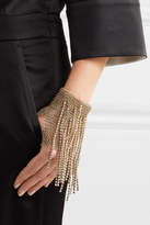 Thumbnail for your product : Lanvin Gold-tone Crystal Glove
