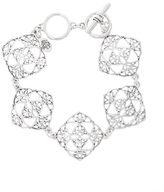 Thumbnail for your product : Brooks Brothers Silver Filigree Drop Bracelet