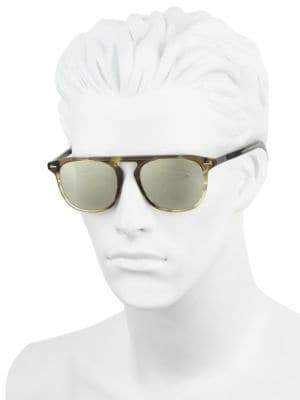 Christian Dior Black Tie 24 52MM Square Sunglasses