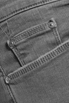 Thumbnail for your product : Mother The Weekender Frayed Mid-Rise Flared Jeans