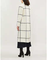 Thumbnail for your product : Ted Baker Soniq checked wool-blend coat