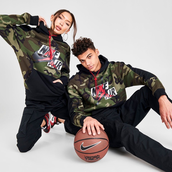 jumpman camo hoodie