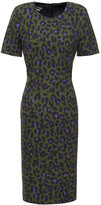 Thumbnail for your product : Boutique Moschino Leopard-print Stretch-jersey Dress