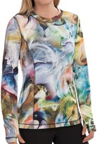 Thumbnail for your product : Sno Skins Microfiber Print T-Shirt - Long Sleeve (For Women)