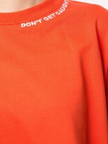 Thumbnail for your product : GOODIOUS Don't Get Caught oversized sweatshirt