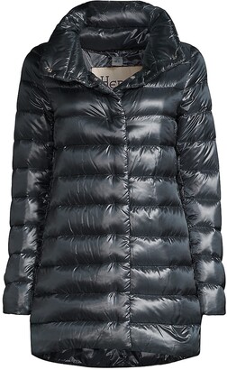 herno classic funnelneck puffer jacket