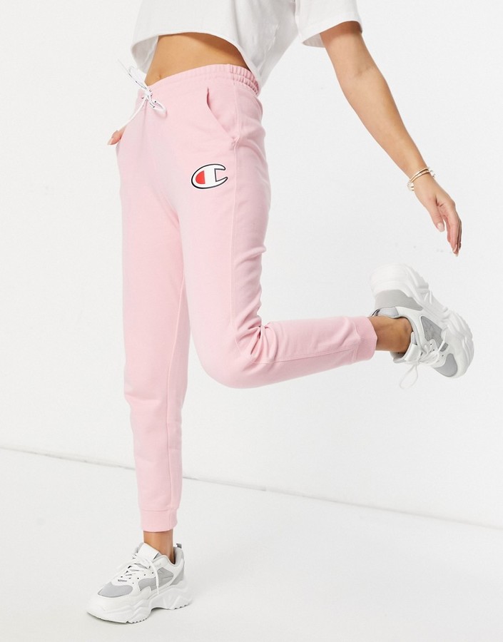 womens pink champion sweatpants