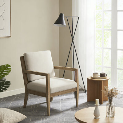 Upholstered Accent Armchair