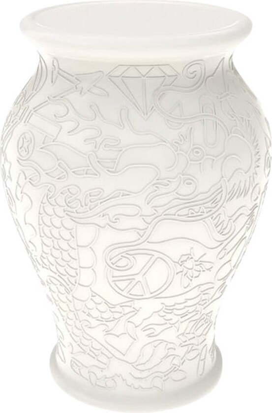 Studio Job (Job Smeets & Nynke Tynagel) Ming White Stool / Side Table By Studio Job, Made In Italy