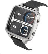 Thumbnail for your product : Diesel Square Daddy Black Strap Mens Watch