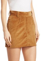 Thumbnail for your product : RE/DONE Ultra High-Rise Corduroy Skirt