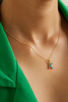 Thumbnail for your product : Jennifer Meyer Letter 18-karat Gold Diamond Necklace - A